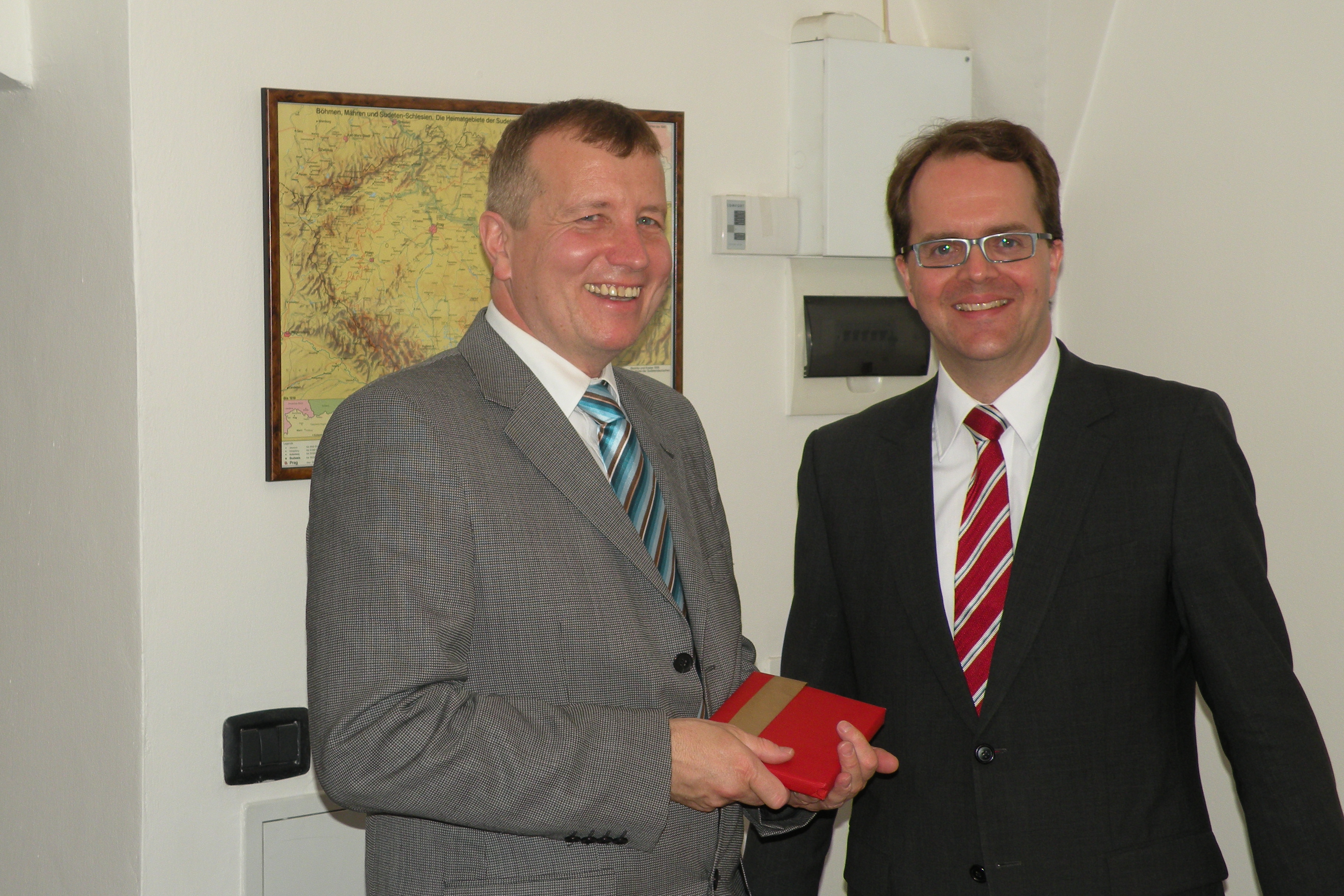 Peter Barton und Markus Rinderspacher (Foto: Christian Rühmkorf)