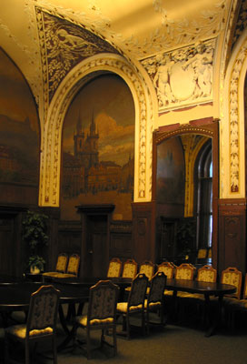 Le Salon gouvernemental de la Gare centrale de Prague