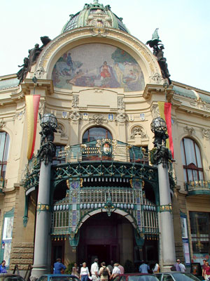 La Maison municipale de Prague