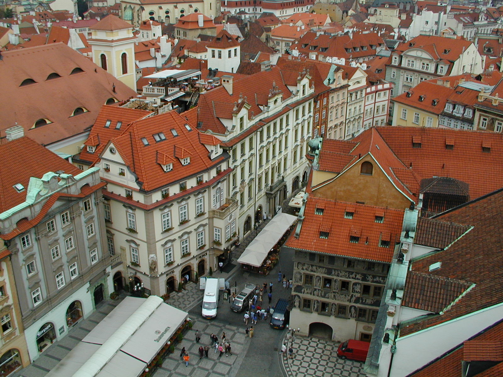 Prague does stay in the mind; it does stay in the memory.