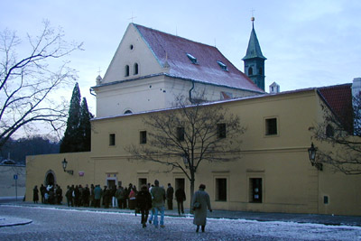 The church of the Capuchins in Prague