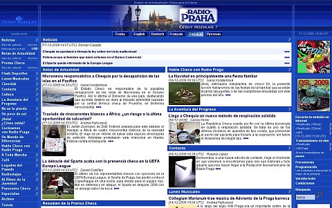 Diseño original de Radio Praga