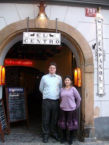 Norma y su esposo Radek