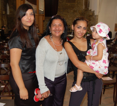 Anna Poláková avec ses deux filles et une petite-fille, photo: Jana Šustová