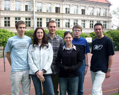 Students from Prague's Jaroslav Seifert High School