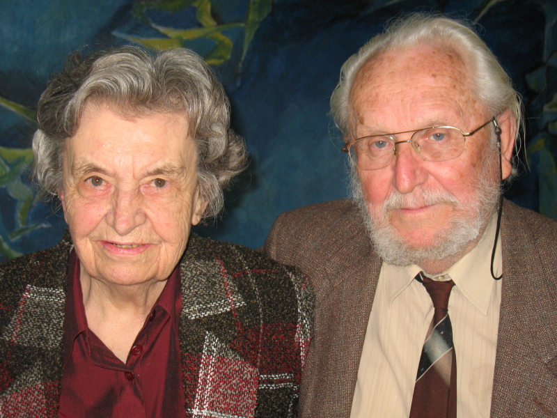 Jaroslava and Čestmír Sklenička, photo: author