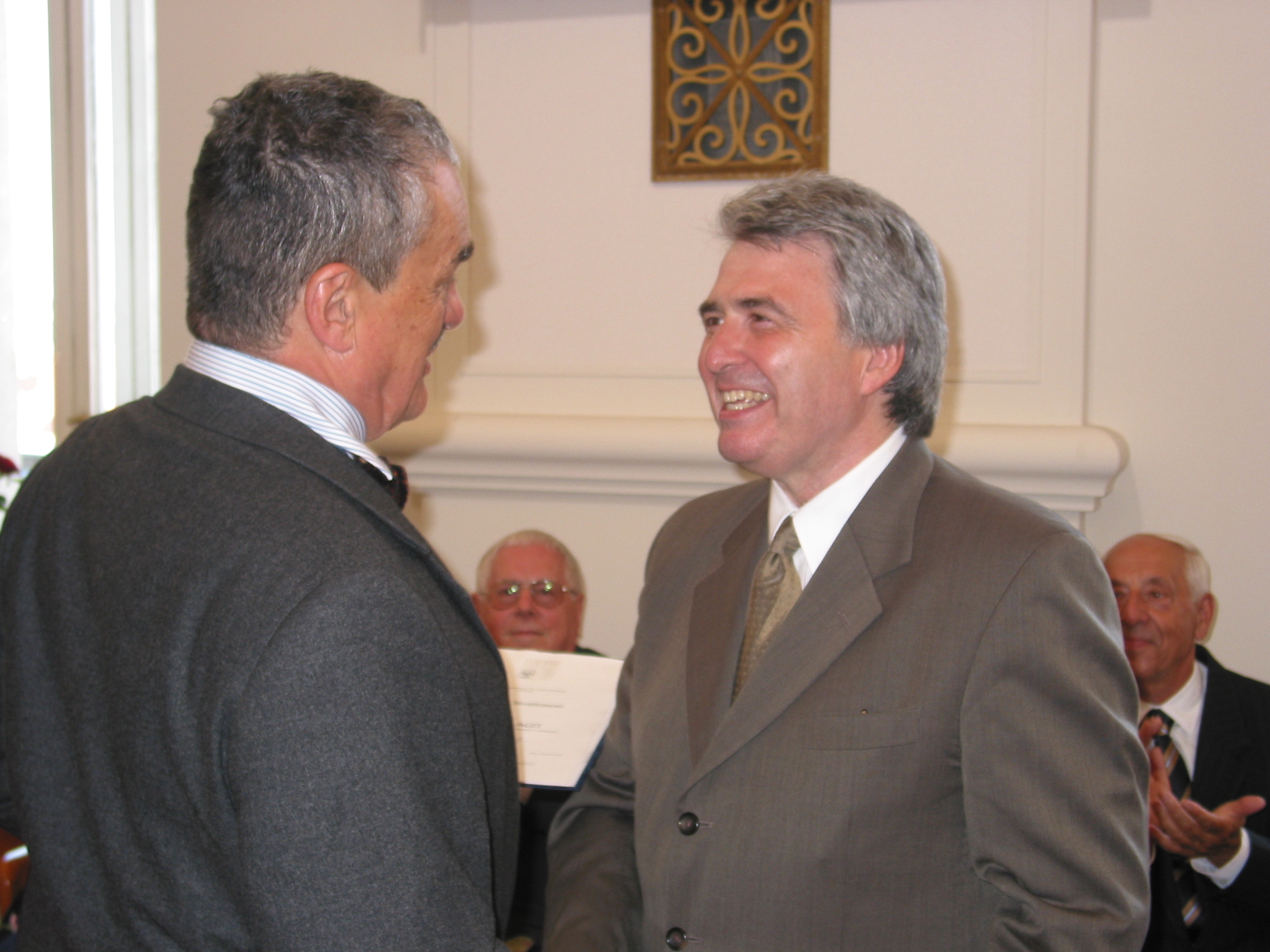 Karel Schwarzenberg and Kerry Stratton, photo: Martina Stejskalova
