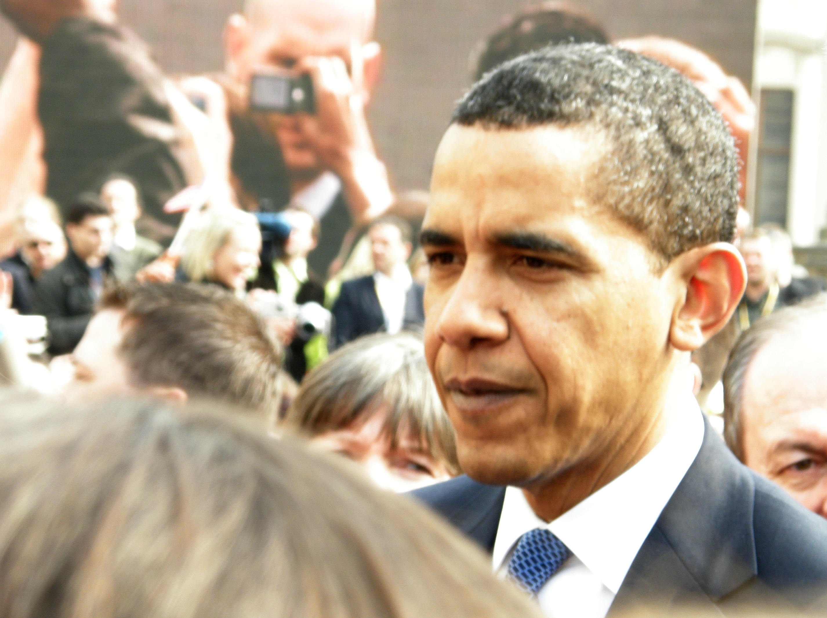 Barack Obama (Foto: Štěpánka Budková)