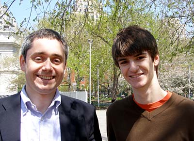 Petr Kutílek and Jan Žďárek