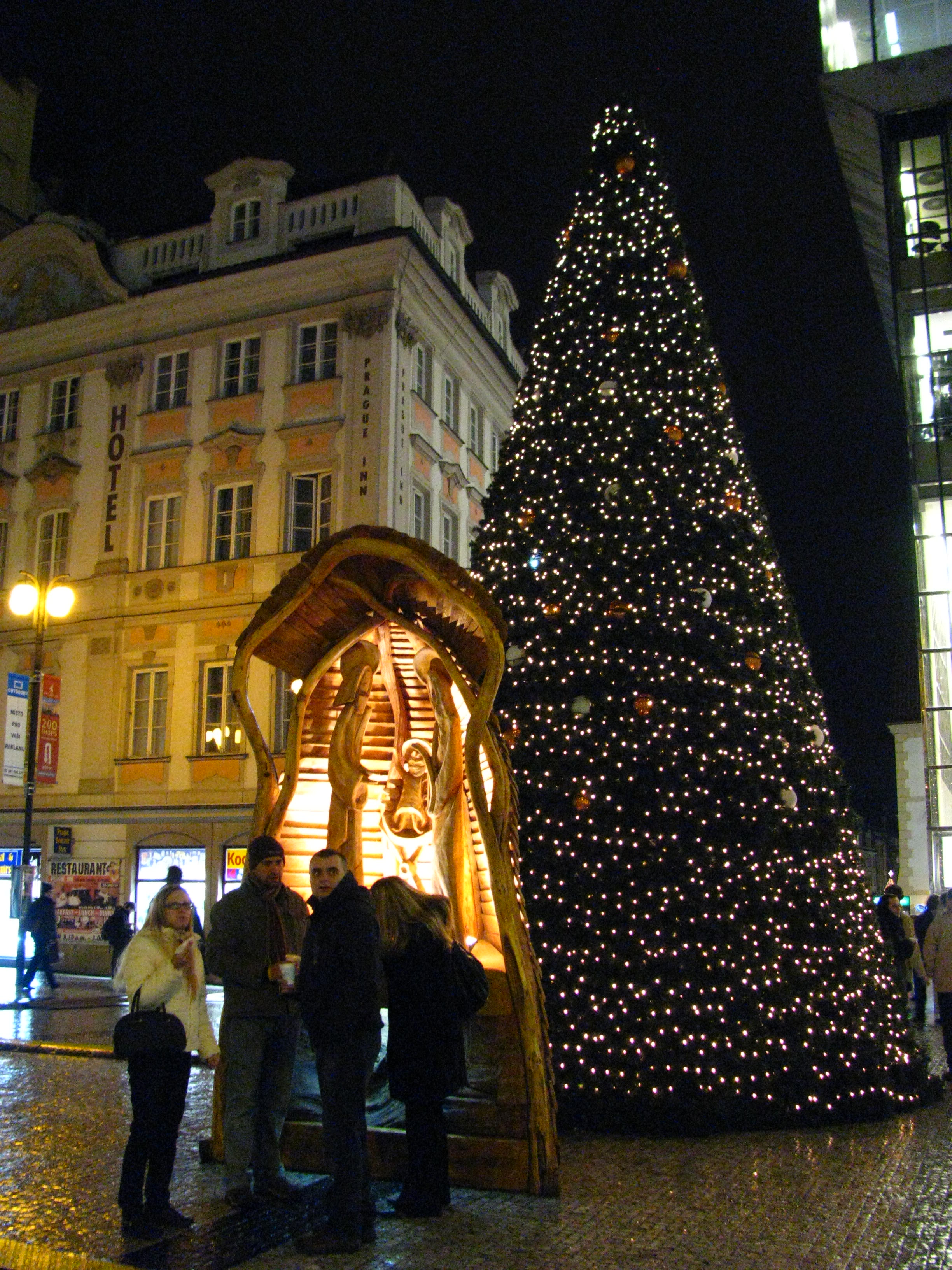 La plaza de Venceslao en Praga
