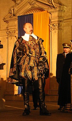 L'inauguration solennelle de l'exposition; Albrecht de Wallenstein