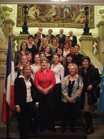 Les anciens élèves de la section du lycée Alphonse Daudet de Nîmes, photo: www.france.cz