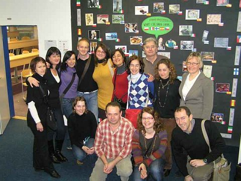 Profesores del programa Comenius