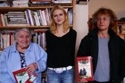 Anne Golon et sa fille Nadia Goloubinoff (à droite)