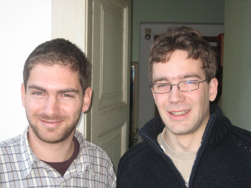 Matej Spurny and Ondrej Matejka