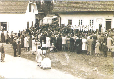 Eröffnung des Museums im Geburtshaus A. Stifters am 23. 10. 1963