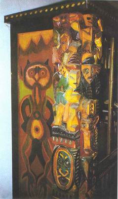 Josef Vachal's painting, Portmoneum, Litomysl