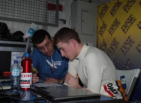 Josef Král en el circuito de Sakhir, Foto: www.josefkral.cz