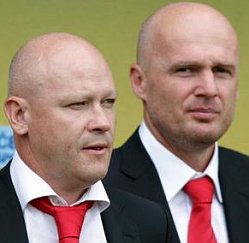 Ivan Hašek y Michal Bílek, ex seleccionador y seleccionador del combinado nacional 