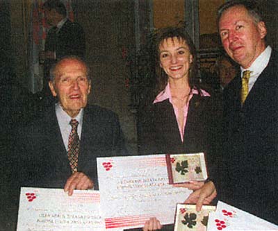 Vilem Kraus, Zuzana Foffova et Bohumil Vurm