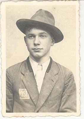 Юрий Костин, брат Бориса, 1943 год, Туреч