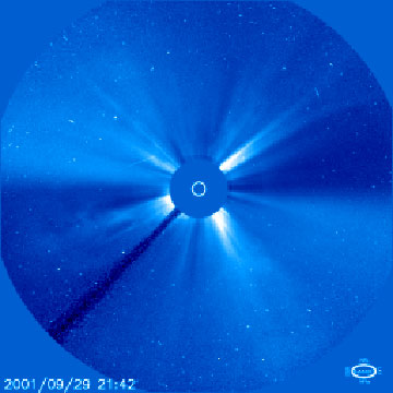 CME seen with LASCO/C3