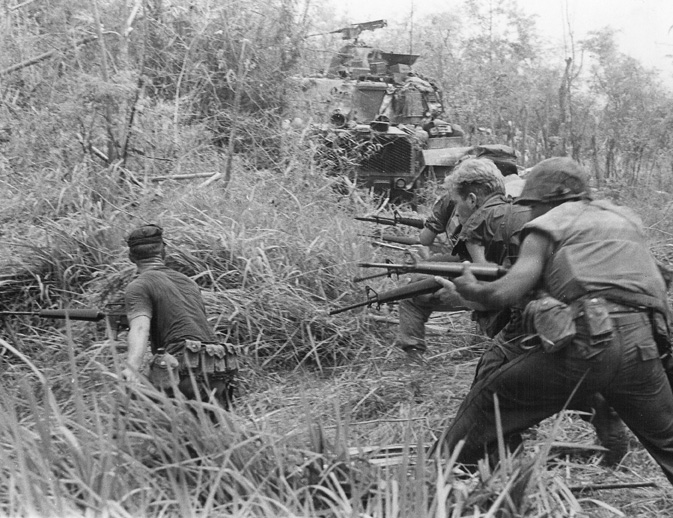 fighting in vietnam