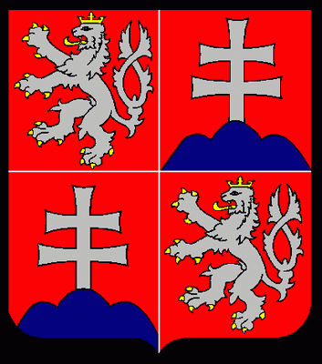герб чехословакии