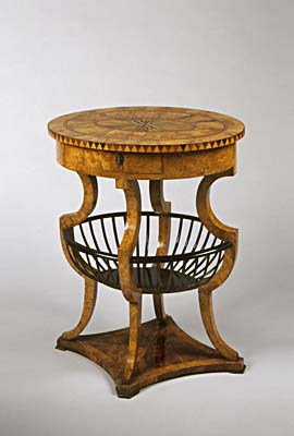 Table à coudre, vers 1820