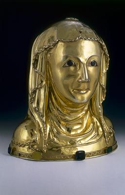 Reliquary bust of Saint Ludmila, photo: Prague Castle