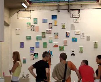 Instalación de Juan Manuel Romero en la Galería Parásito (Foto: CT24)