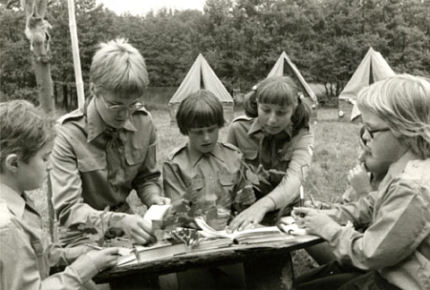 The pioneers in 1970s, photo: www.nm.cz