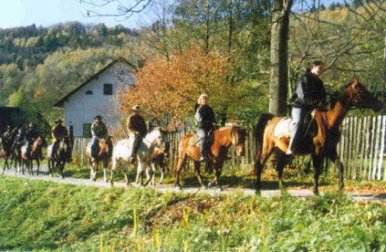 Les randonnes à cheval