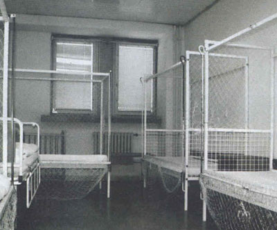 Caged beds