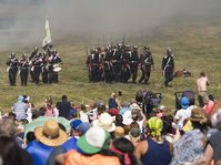 Battle of Chlum reconstruction, photo: ČTK /Josef Vostárek