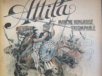 La marcha de Attila, foto: public domain
