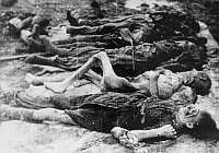 Oběti koncentračního tábora Osvětim (Foto: United States Holocaust Memorial Museum)