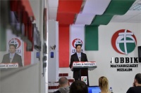 Politik extrémně pravicové strany Hnutí za lepší Maďarsko neboli Jobbik Márton Gyöngyösi (Foto: Jobbik - oficiální web www.jobbik.hu)