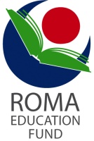 Logo Romského vzdělávacího fondu
