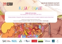 Pozvánka na výstavu komiksů a fotografií o skupině Kesaj čhave (Zdroj: Muzeum romské kultury)