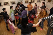 Workhop o romském tanci a hudbě (Foto: Lenka Grossmannová)
