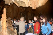 V Mladečských jeskyních (Foto: Český západ)