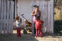 Romové v rumunské obci Periam (Foto: Robert Mikoláš)
