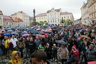 K nepokojům v Duchcově přirovnávají situaci ve svém městě obyvatelé podkrkonošské Úpice, archivní foto z června 2013 (Foto: Gabriela Hauptvogelová)