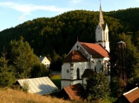 Kostel v obci Valkovňa (Foto: www.obecvalkovna.szm.com)