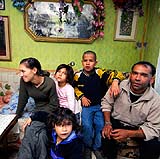 Romany family evicted from Vsetin, photo: CTK