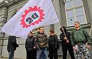 Stoupenci Dělnické strany (Foto: ČTK)
