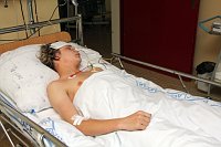 Zraněný mladík z Břeclavi (Foto: ČTK)