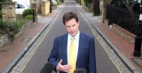 Britský vicepremiér a šéf liberálních demokratů Nick Clegg (Foto: ČTK/AP)