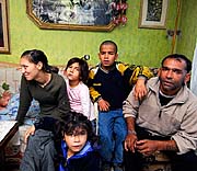 Ein der betroffenen Roma-Familien (Foto: CTK)